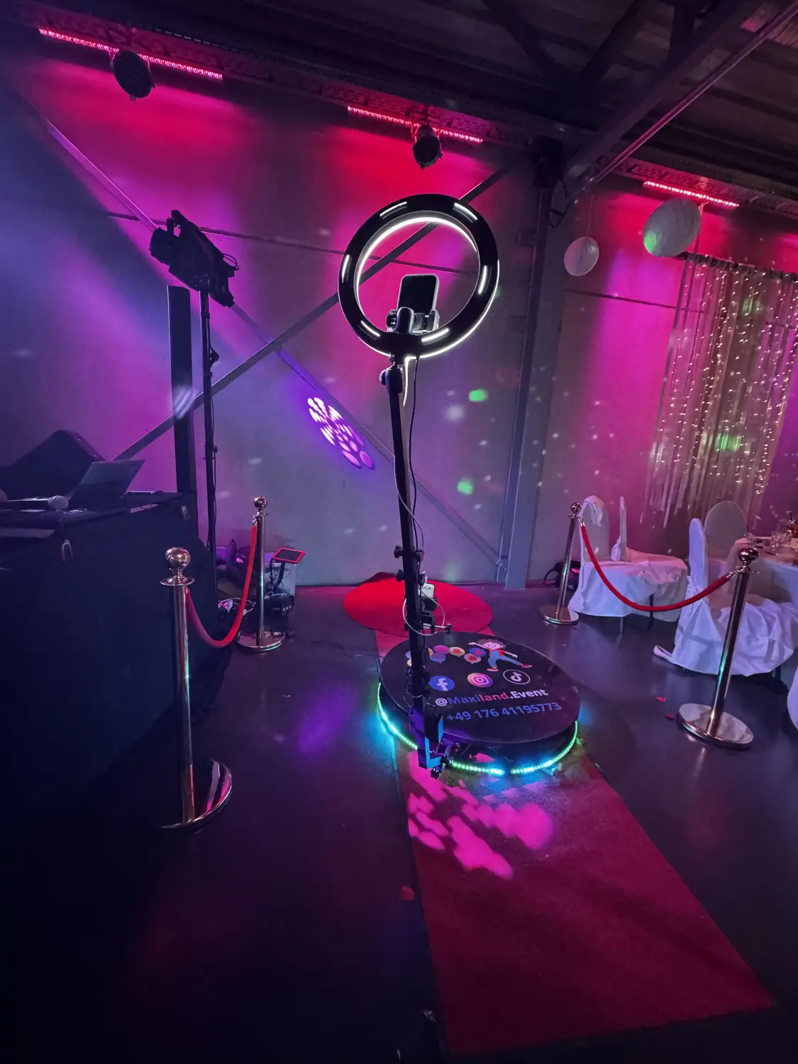 📷 360 Grad Video Booth Von Maxiland Event